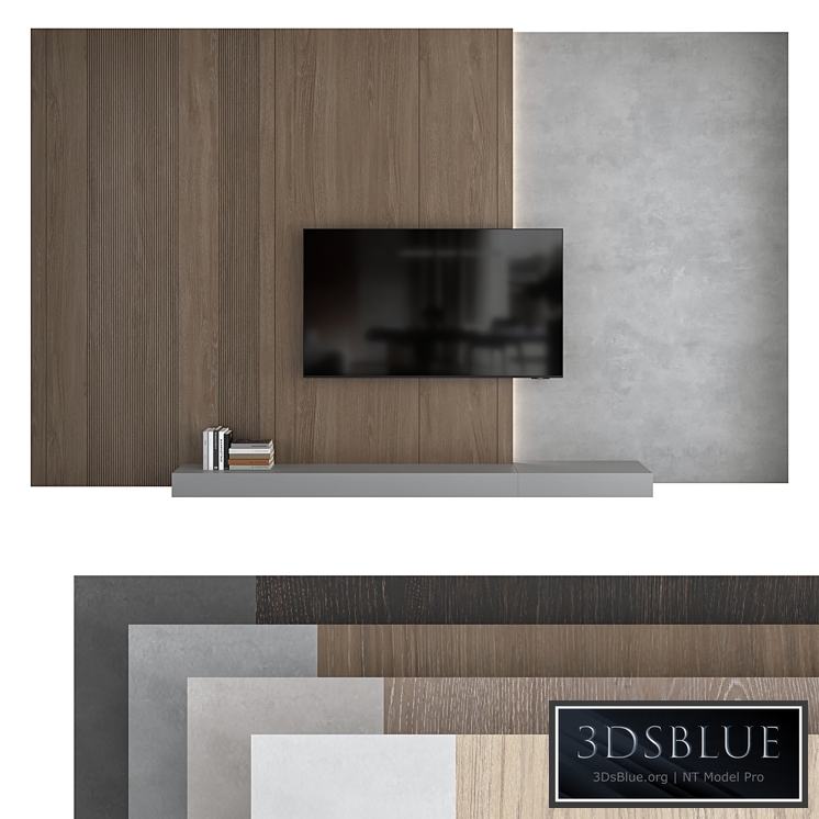 TV wall set 16