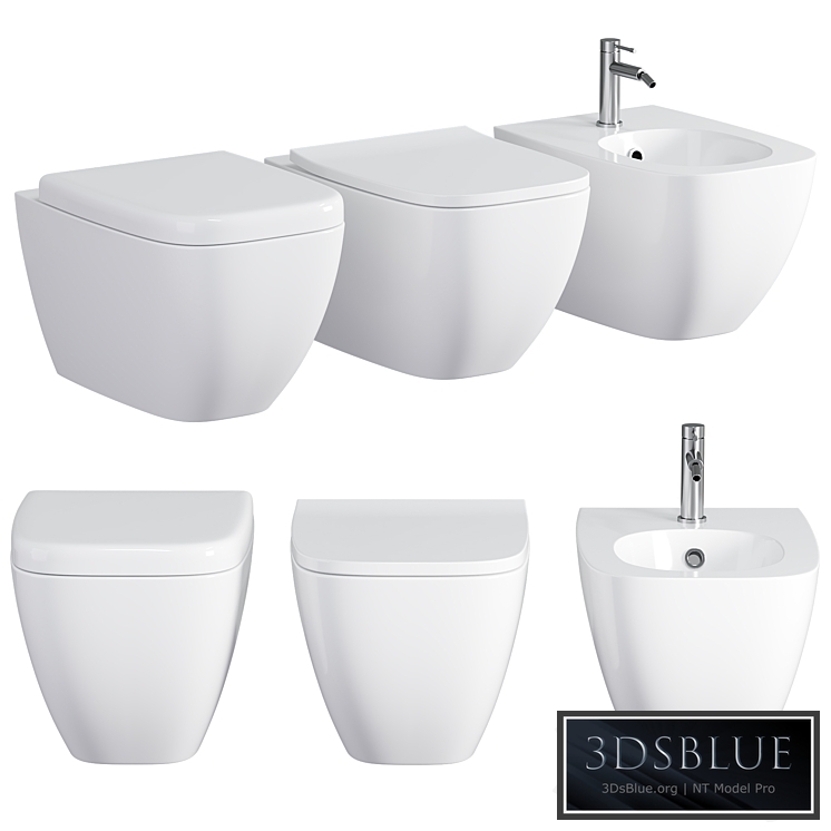 Vitra Shift miska wc wisząca rim-ex bezrantowa 54×36 cm biała 7742B003-0075