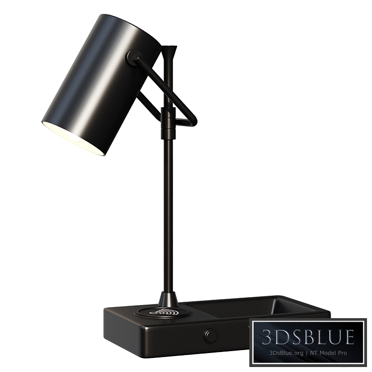 Table lamp Catchall Wireless Charging Lamp with USB work lamp