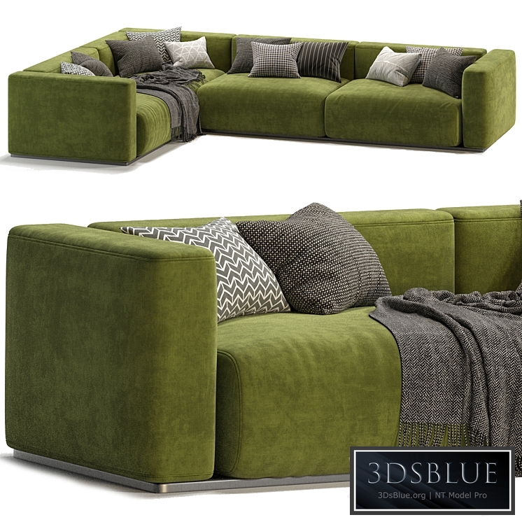 Lario Flexform sofa L Shaped
