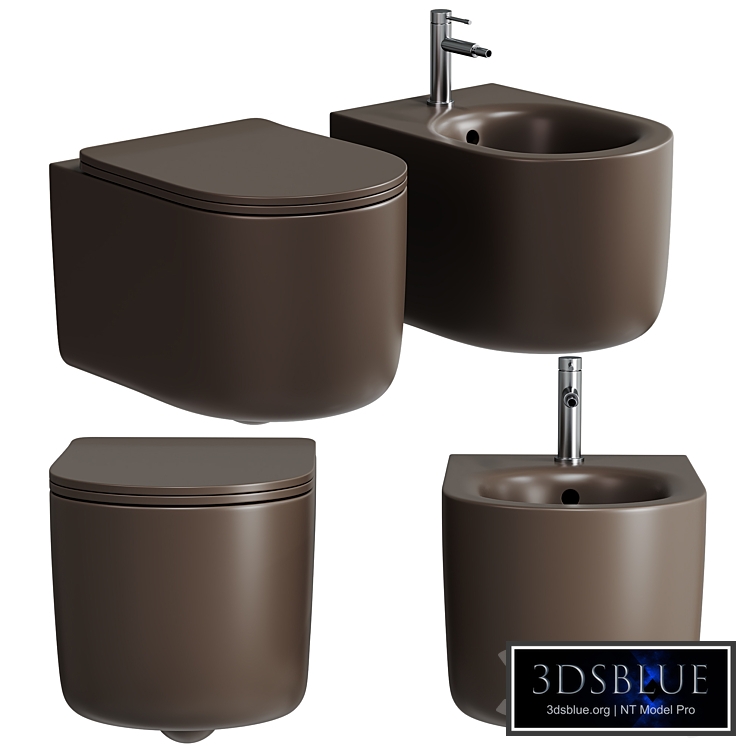 MATT CERAMIC BACK TO WALL WC NOLITA KERASAN