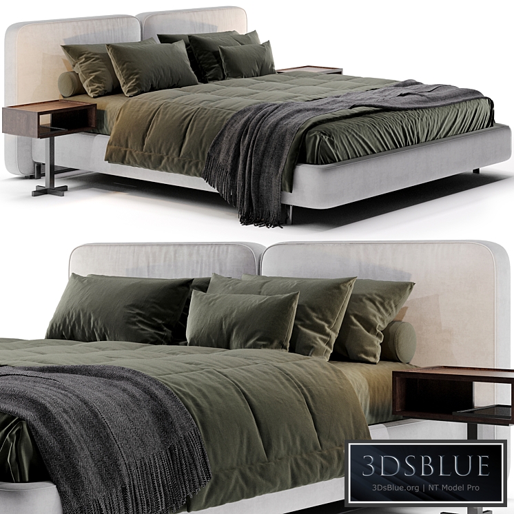 Minotti Tatlin Cover Bed