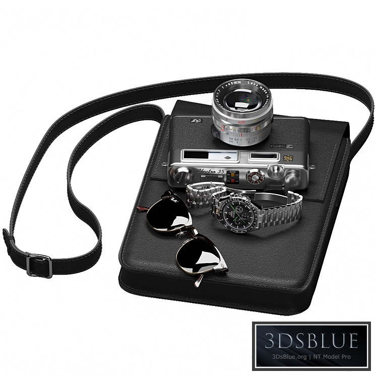 Set of men's accessories