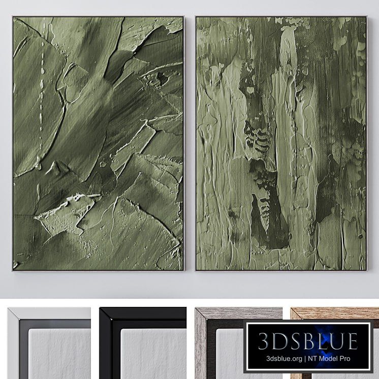 Set of large wall paintings 1836