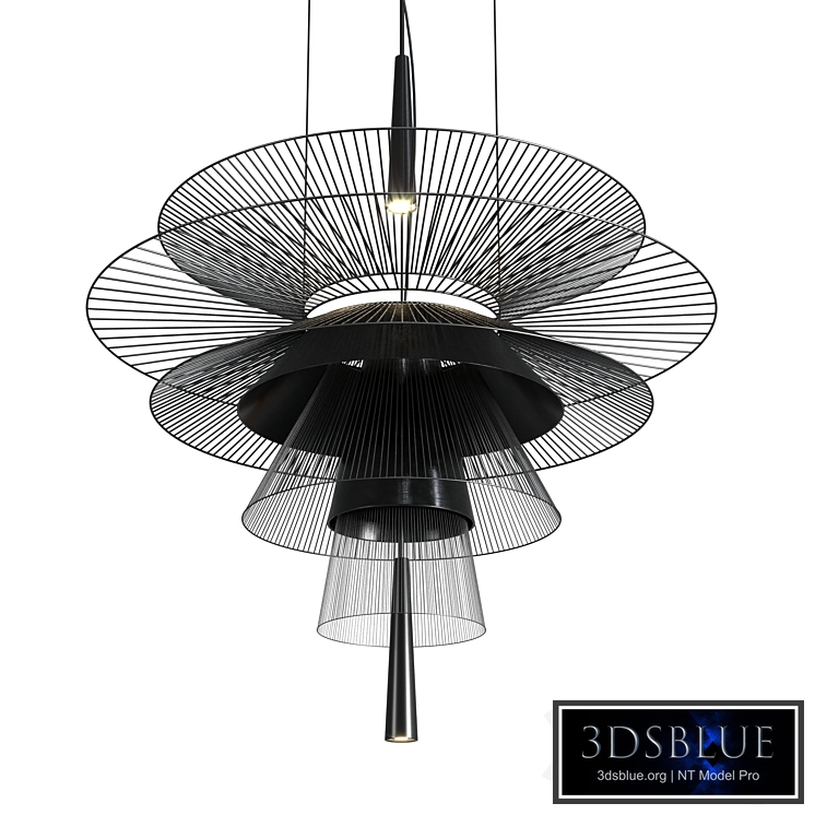 GRAVITY Chandelier by Forestier pendant lamp