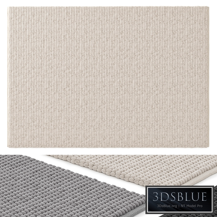 Benuta NATURALS Wool Rug Beads set 05