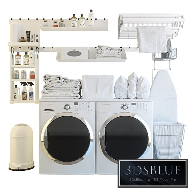 Decorative laundry filling