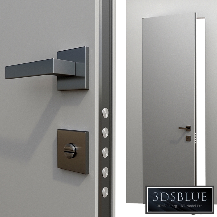 A set of doors with hidden hinges from Jaguar