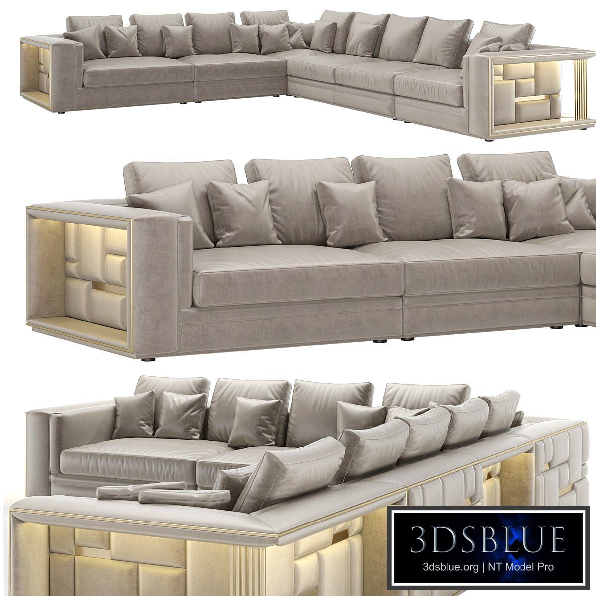 Visionnaire Babylon Rack sofa