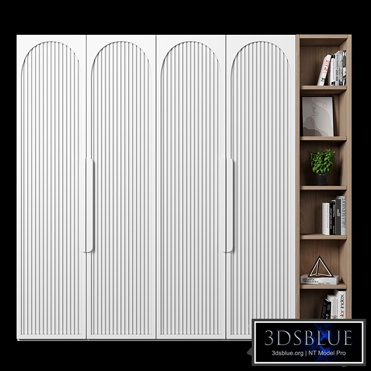 Cabinet with shelves 25