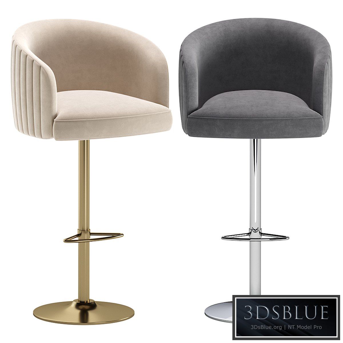 BAR CHAIR AIRT by Cazarina Interiors 3 Colors Version/БАРНЫЙ СТУЛ ЭЙРТ