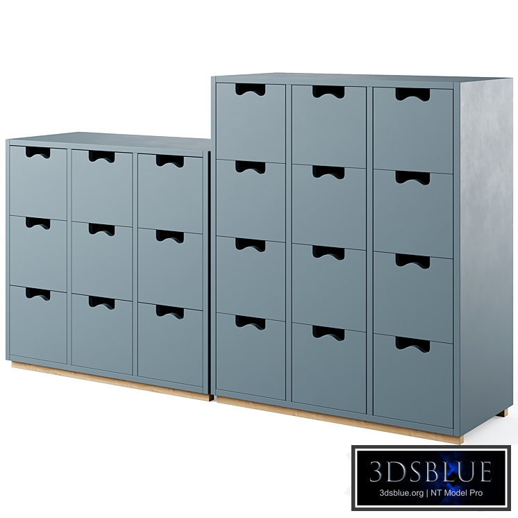 Storage unit SNOW B by Asplund