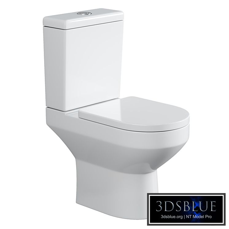 Toilet-compact AM.PM Spirit V2.0 FlashClean with microlift + AM.PM Certificate for 30 days of media service subscription