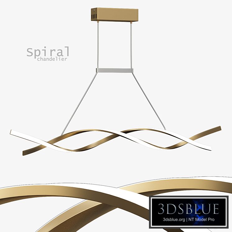 Spiral Chandelier