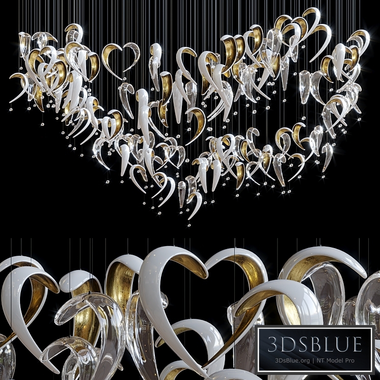 Hanging composition Heart - Vargov Design