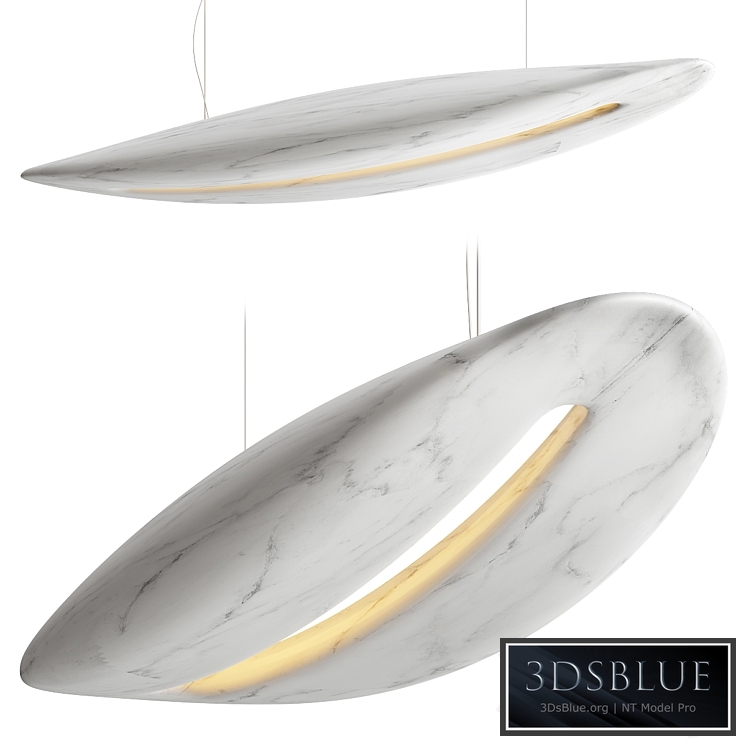 Organic Carrara Chandelier