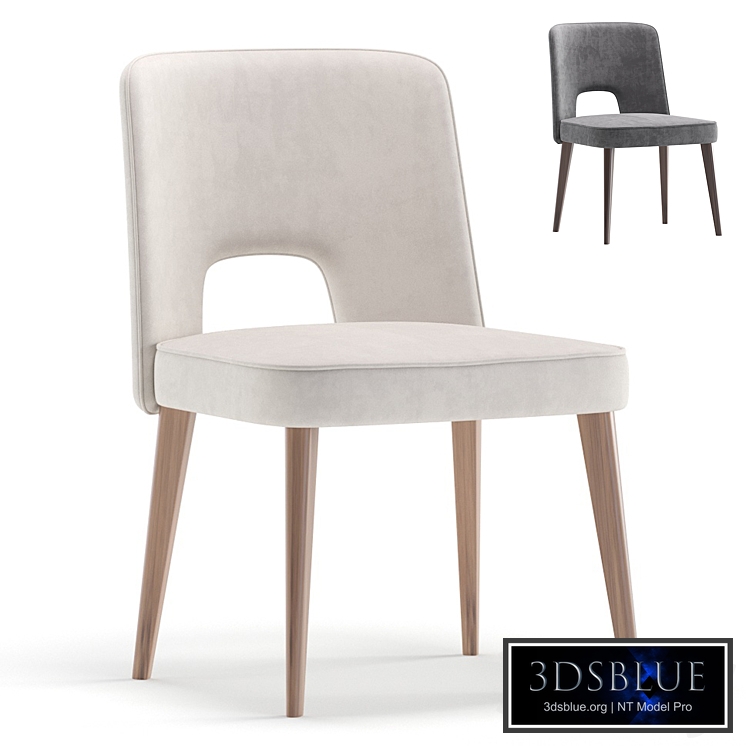 Chair Plettro CE04 By Natuzzi Editions 2 Colors Version