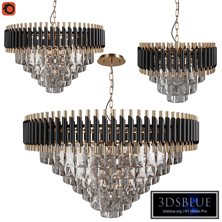 Hanging chandelier Natali Kovaltseva DARIAN