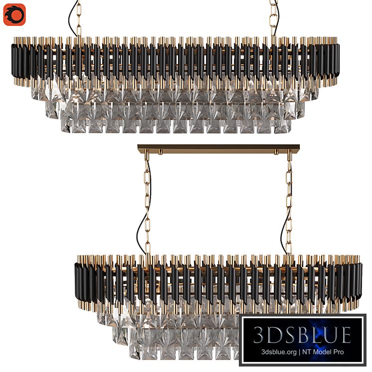 Hanging chandelier Natali Kovaltseva DARIAN