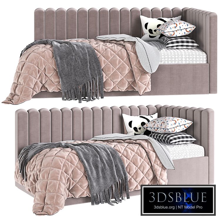 Avalon Upholstered Corner Bed