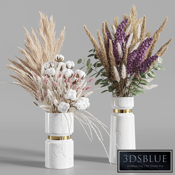 Flower Set 025 Pampas