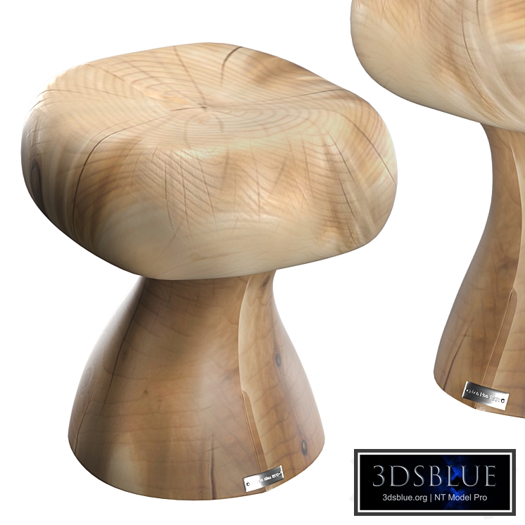 Sieben Riva 1920 Stool Contract Cedar