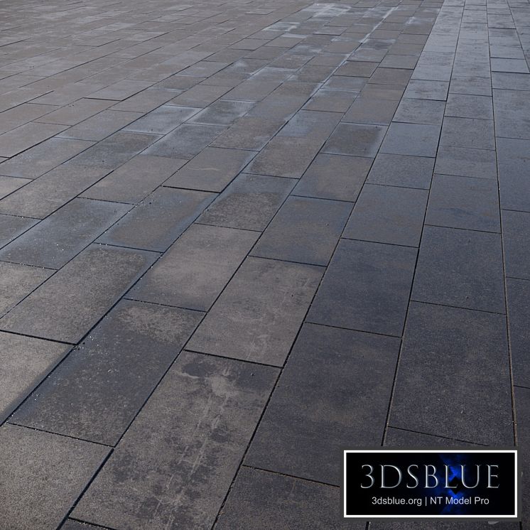 Paving slabs 600x300 mm