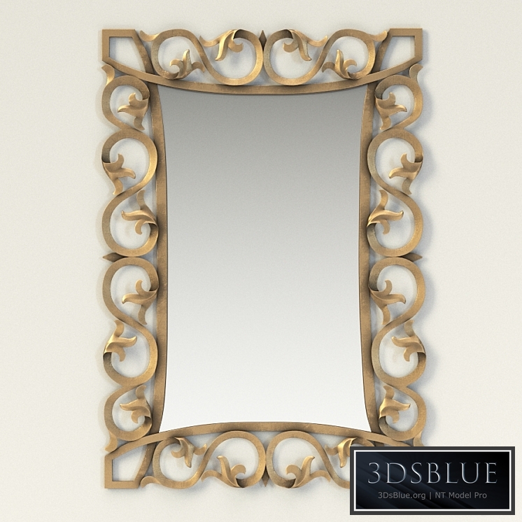 Mirror Christopher Guy Foliage and kites (50-2876)