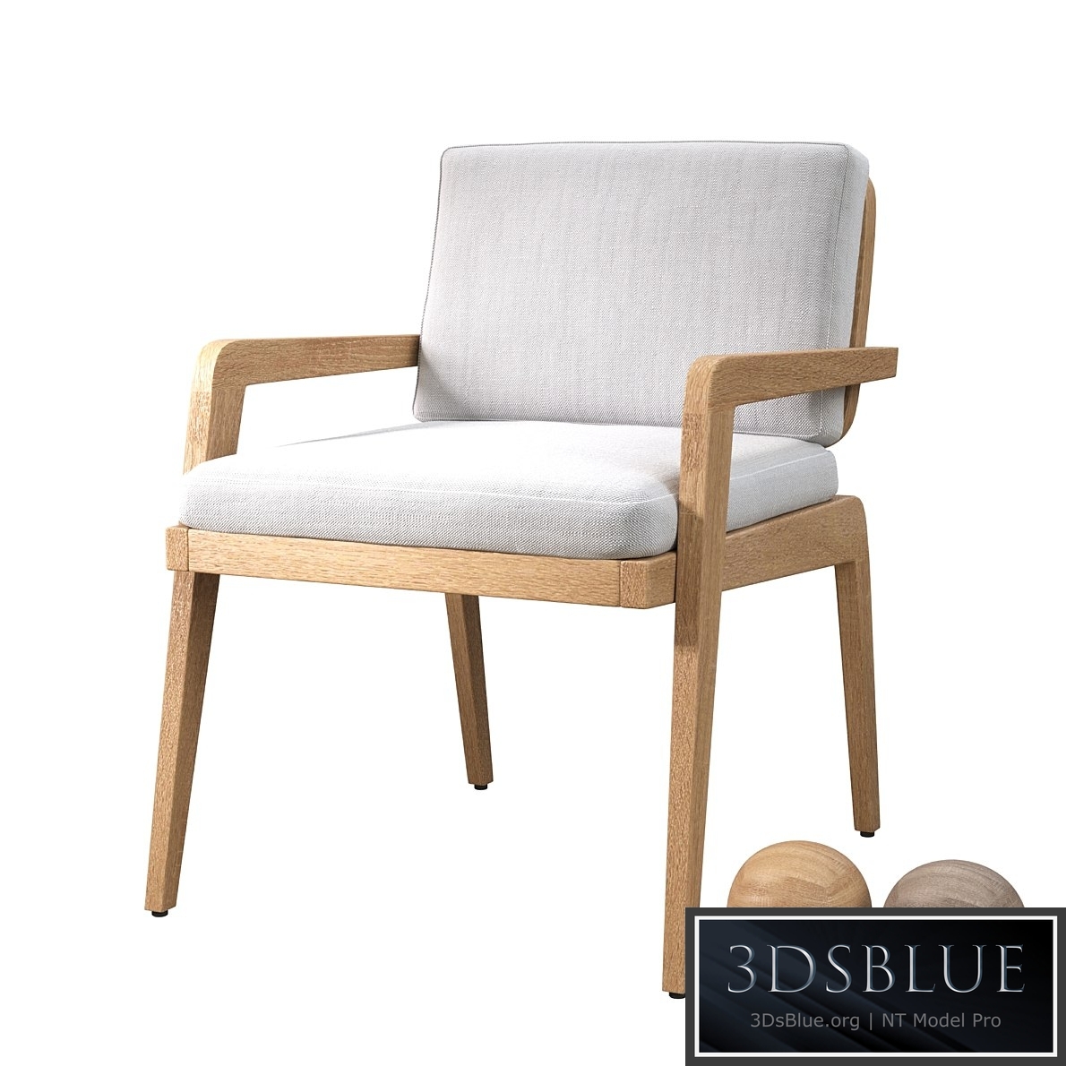 AVILA TEAK DINING ARMCHAIR