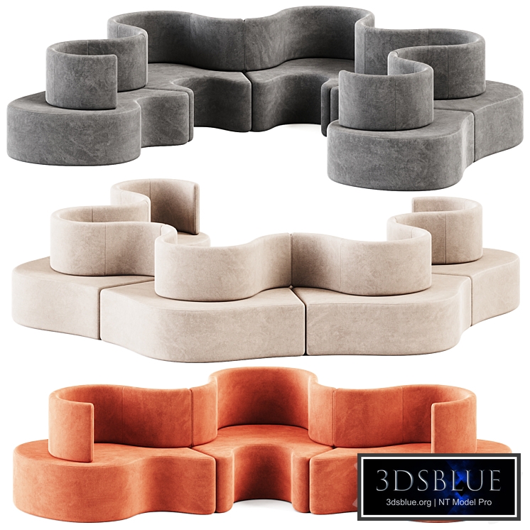 Cloverleaf Modular Sofa by Verpan