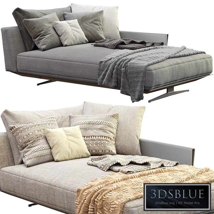 Chaise Lounge Bretton By Flexform