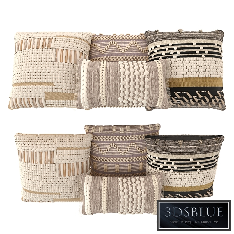 Boho style pillows