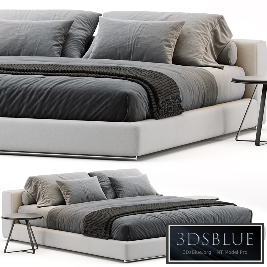 Flexform Groundpiece Bed