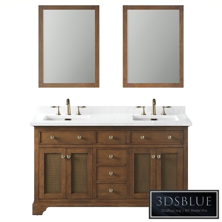 OVE Ophelia 60 Almond Latte Vanity