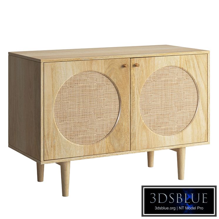 Circle Two Door Cabinet
