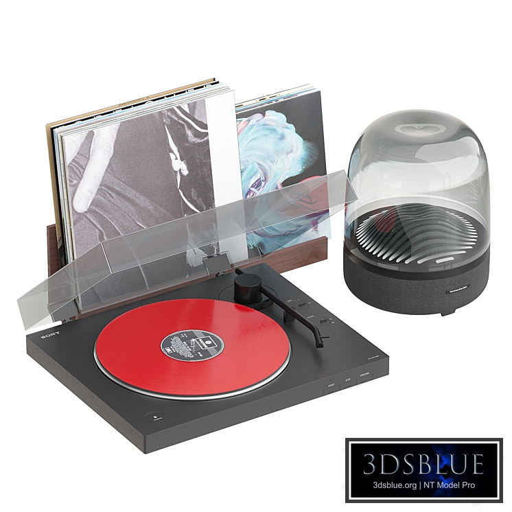 Vinyl audio set
