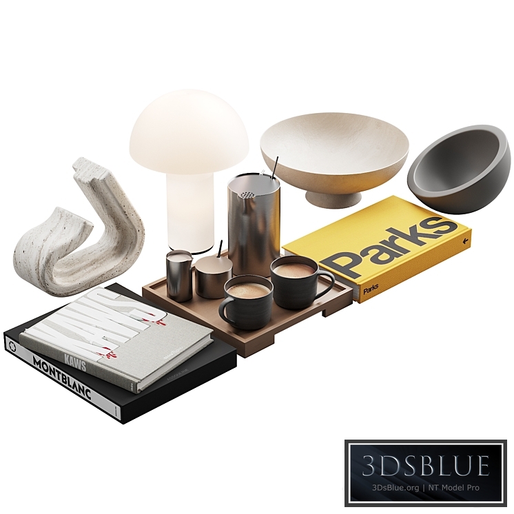 119 decorative set 032 american style neutral decor P01