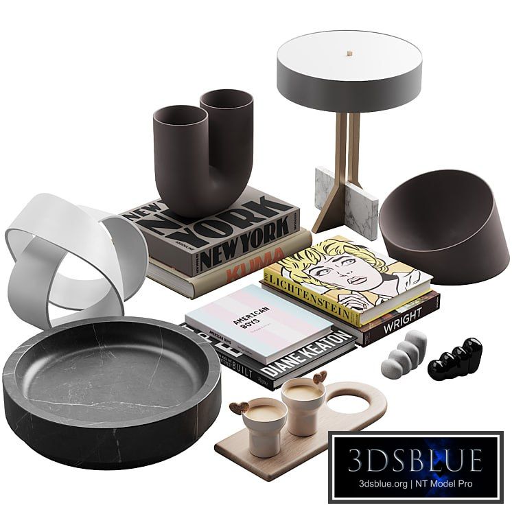 120 decorative set 033 american style neutral decor P02