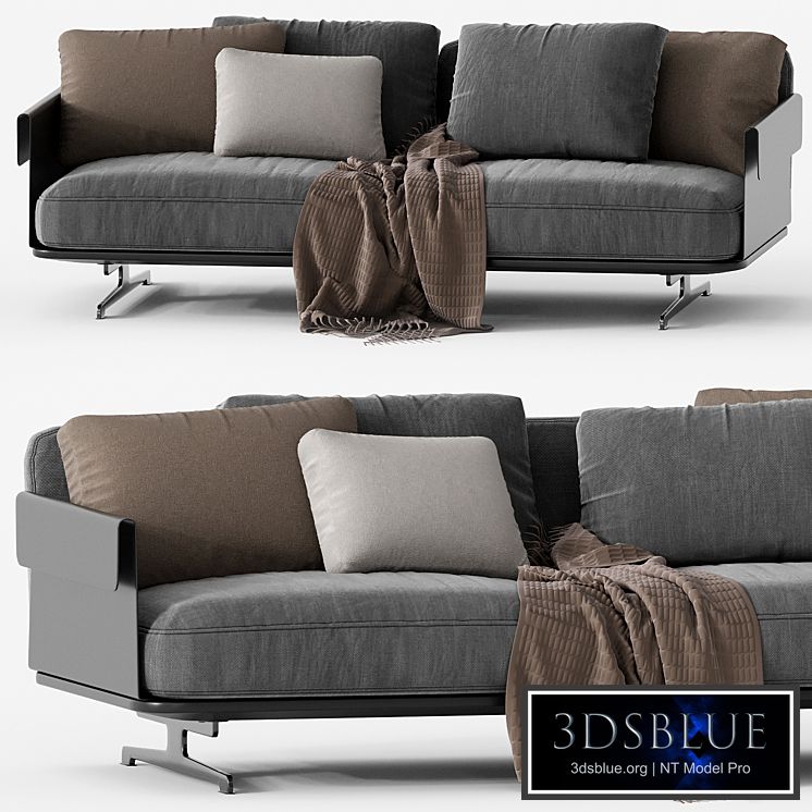 Flexform BRETTON Fabric sofa