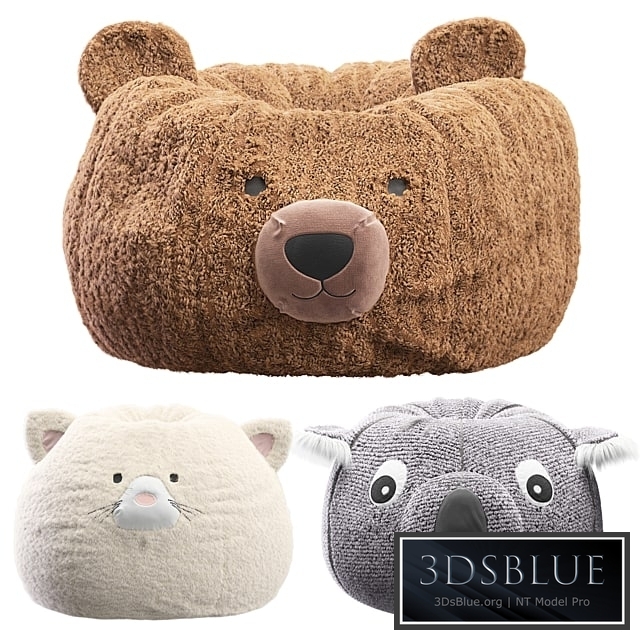 Pottery Barn Bean Bag Koala, Bear, Kitty