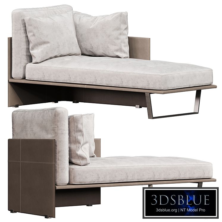 Luggage Chaise Longue Minotti