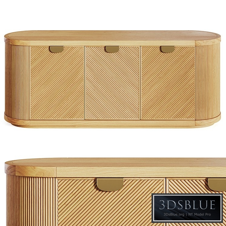 Console Arianna Raffia by West Elm