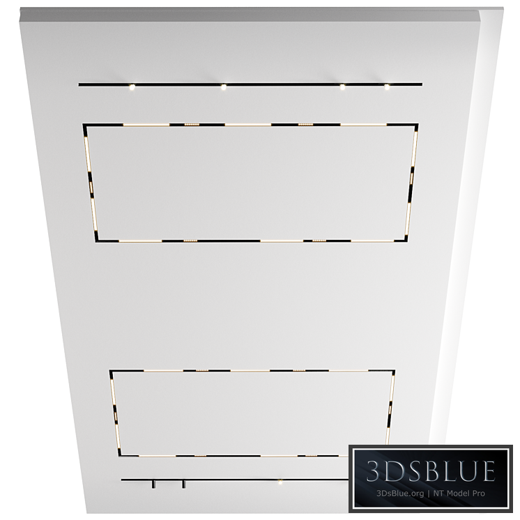 Ceiling with shadow joint 01