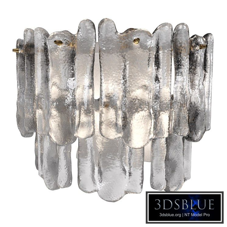 Sconce "Arctic" / Kalmar Ice Glass