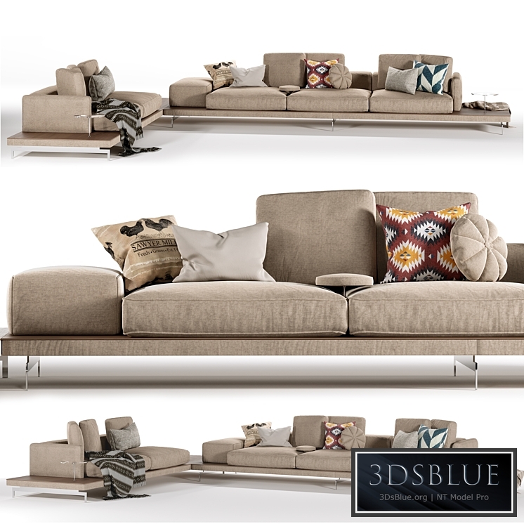 Dock high version Sofa 03 B&B Italia