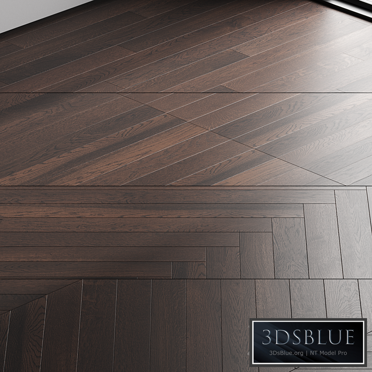 Oak parquet board 14