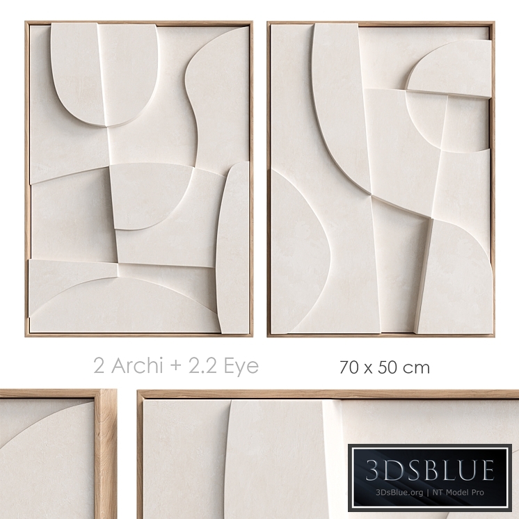 Relief Archi Eye Edith Beurskens