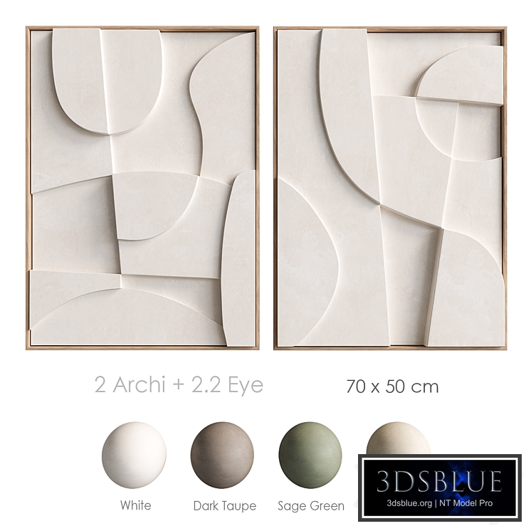 Relief Archi Eye Edith Beurskens