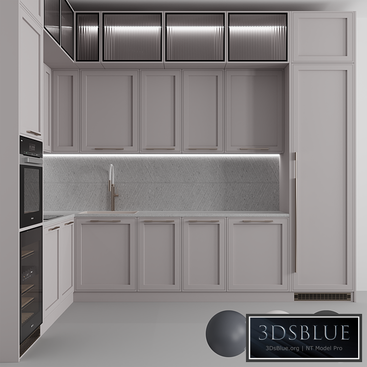 Kitchen №122 "Tricolor"