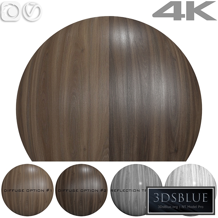 Wood texture - Walnut №7
